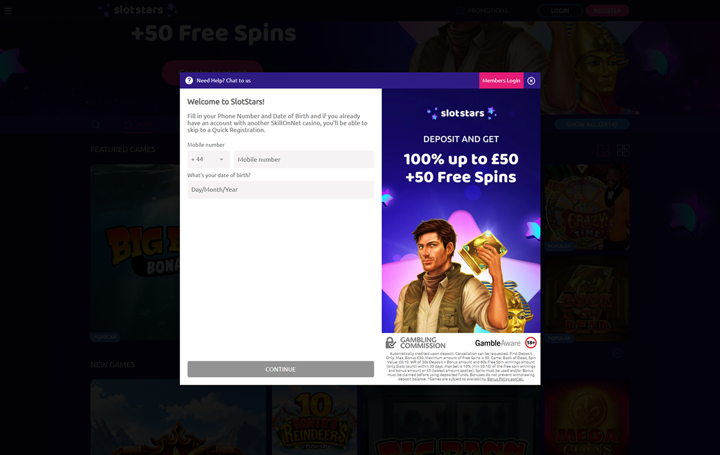 SlotStars Live Dealer Games